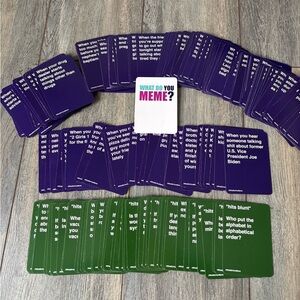 Mix of what do you meme card with extension pack ADULT GAME
